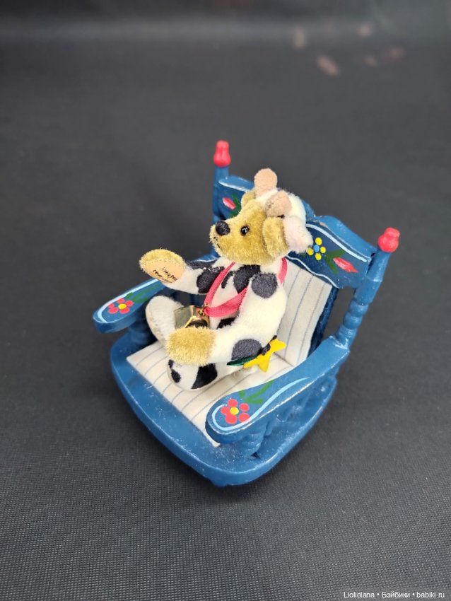 Мишка Тара от Little Gem Teddy. 7 см. 1995 год (фото 2)