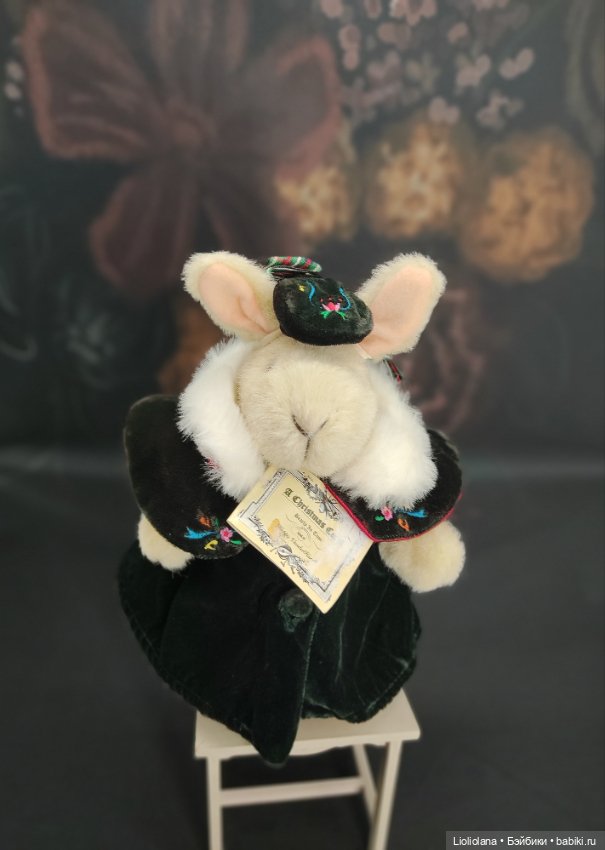 Кролик Hoppy Vanderhare. 20 см. 1990 год. Muffy Vanderbear (фото 2)