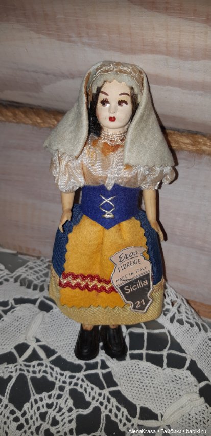 Сувенирная кукла — Винтажные куклы и игрушки детства