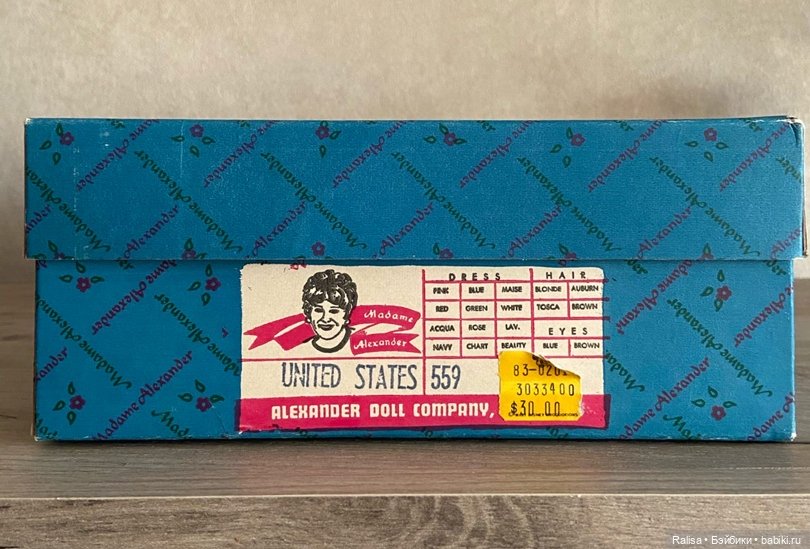 Куколка из серии «Страны мира» Америка от Madame Alexander (фото 4)