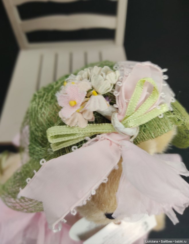 Мишка Muffy Vanderbear. Пасхальная Фантазия. 17 см. 1990 год (фото 10)