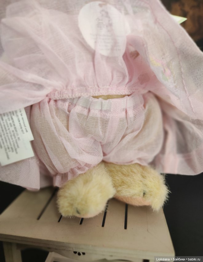 Мишка Muffy Vanderbear. Пасхальная Фантазия. 17 см. 1990 год (фото 3)