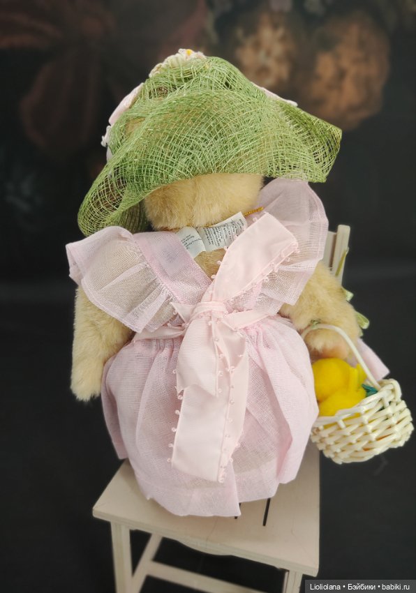 Мишка Muffy Vanderbear. Пасхальная Фантазия. 17 см. 1990 год (фото 6)