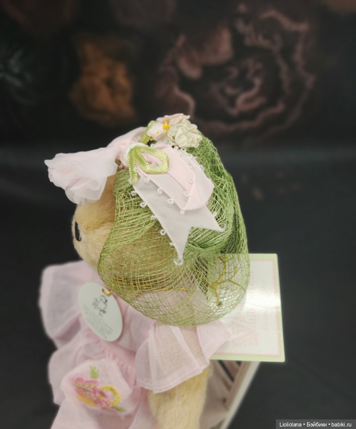 Мишка Muffy Vanderbear. Пасхальная Фантазия. 17 см. 1990 год (фото 5)