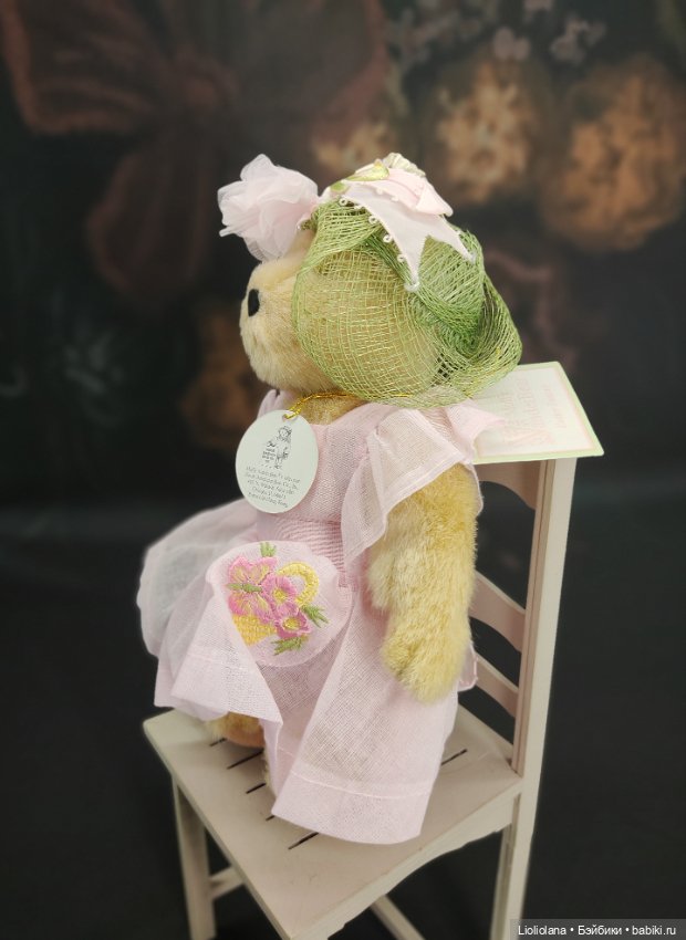 Мишка Muffy Vanderbear. Пасхальная Фантазия. 17 см. 1990 год (фото 4)