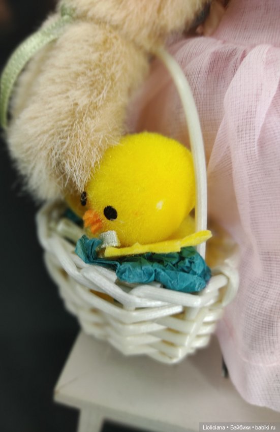 Мишка Muffy Vanderbear. Пасхальная Фантазия. 17 см. 1990 год (фото 8)