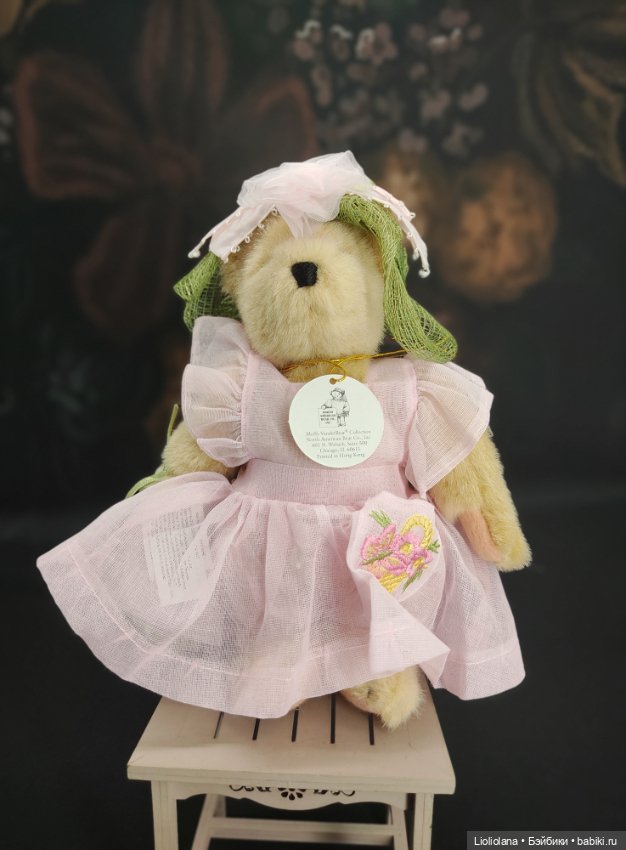 Мишка Muffy Vanderbear. Пасхальная Фантазия. 17 см. 1990 год (фото 2)