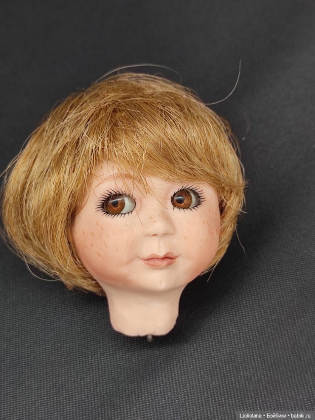 Авторская фарфоровая кукла Скотт от Marilyn Selbee. OOAK. С дефектом (фото 2)