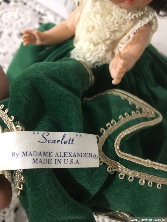 Кукла Мадам Александер Скарлетт (фото 10)
