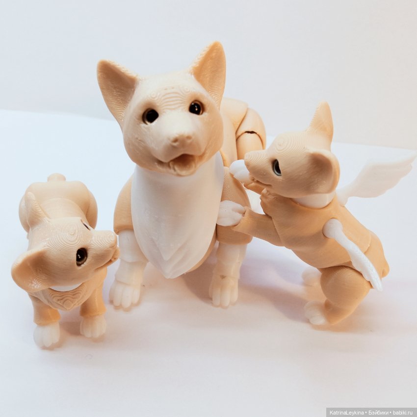 Щенок корги BJD — Куклы BJD