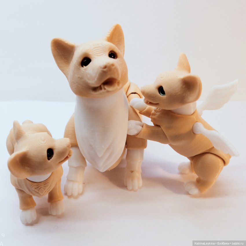 Щенок корги BJD — Куклы BJD