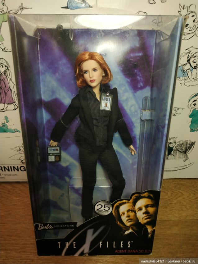 Барби Дана Скалли "Секретные материалы". НРФБ