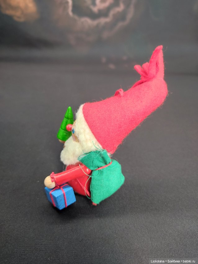 Елочная игрушка Дед Мороз от Steinbach. Германия. 9 см (фото 4)