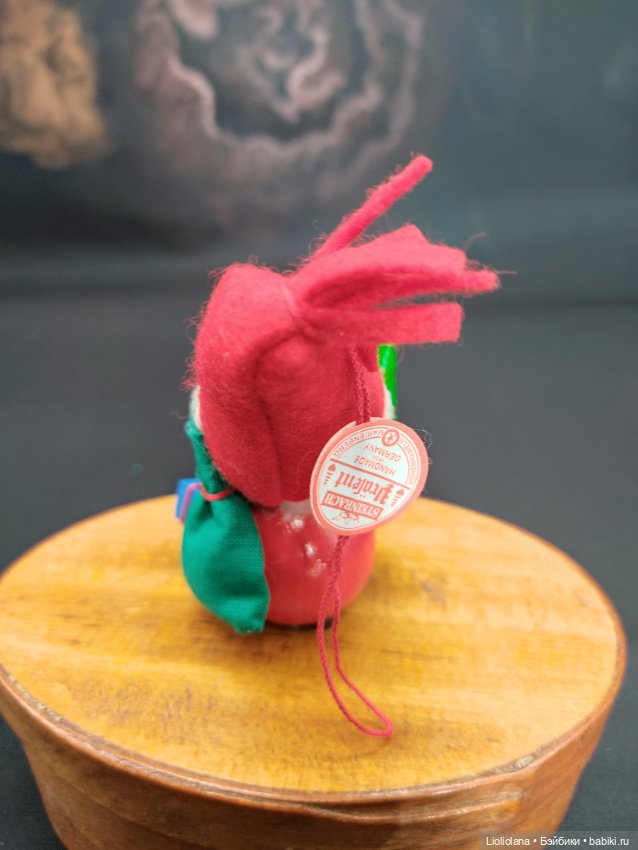 Елочная игрушка Дед Мороз от Steinbach. Германия. 9 см (фото 3)