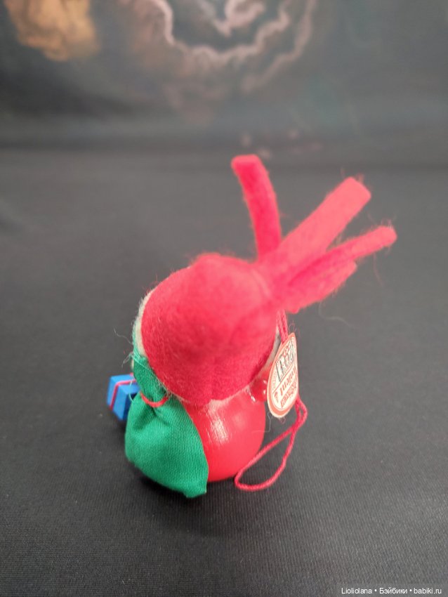 Елочная игрушка Дед Мороз от Steinbach. Германия. 9 см (фото 6)