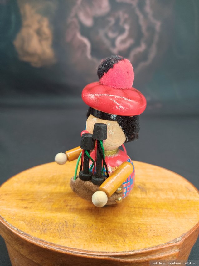 Елочная игрушка Волынщик от Steinbach. Германия. 9 см (фото 3)