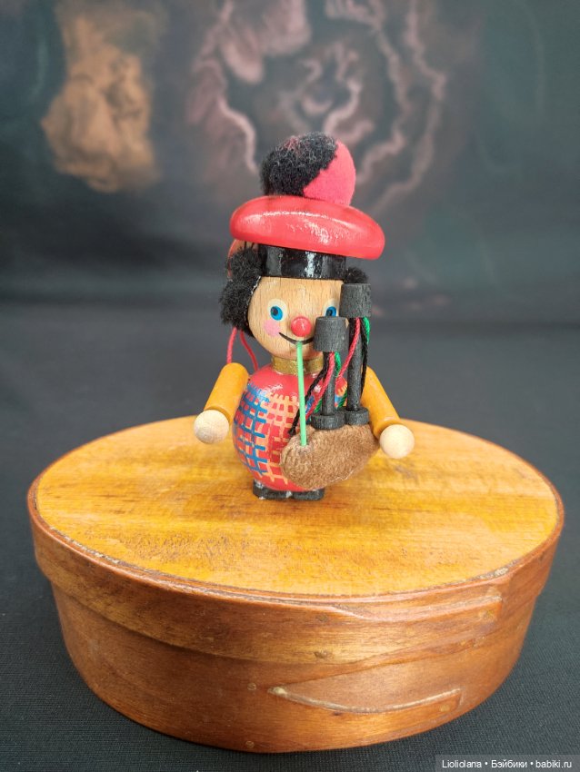 Елочная игрушка Волынщик от Steinbach. Германия. 9 см (фото 2)