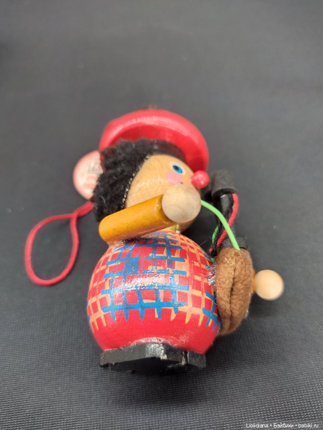 Елочная игрушка Волынщик от Steinbach. Германия. 9 см (фото 6)