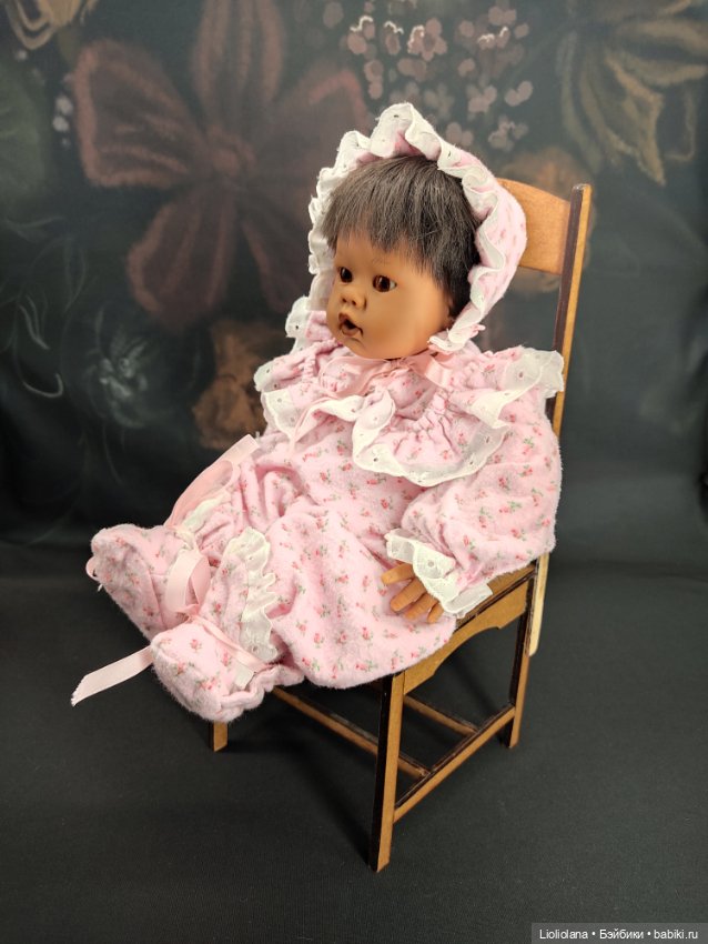 Аутфит для кукол ростом 35 см. Винтаж. Комплект из фланели (фото 3)