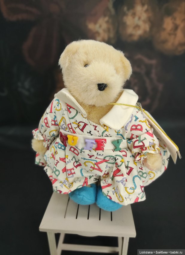 Мишка Muffy Vanderbear. Азбука. 1996 год. 17 см