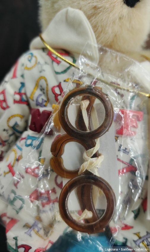 Мишка Muffy Vanderbear. Азбука. 1996 год. 17 см (фото 8)