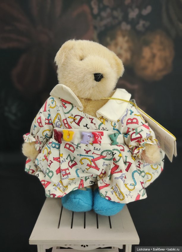 Мишка Muffy Vanderbear. Азбука. 1996 год. 17 см (фото 2)
