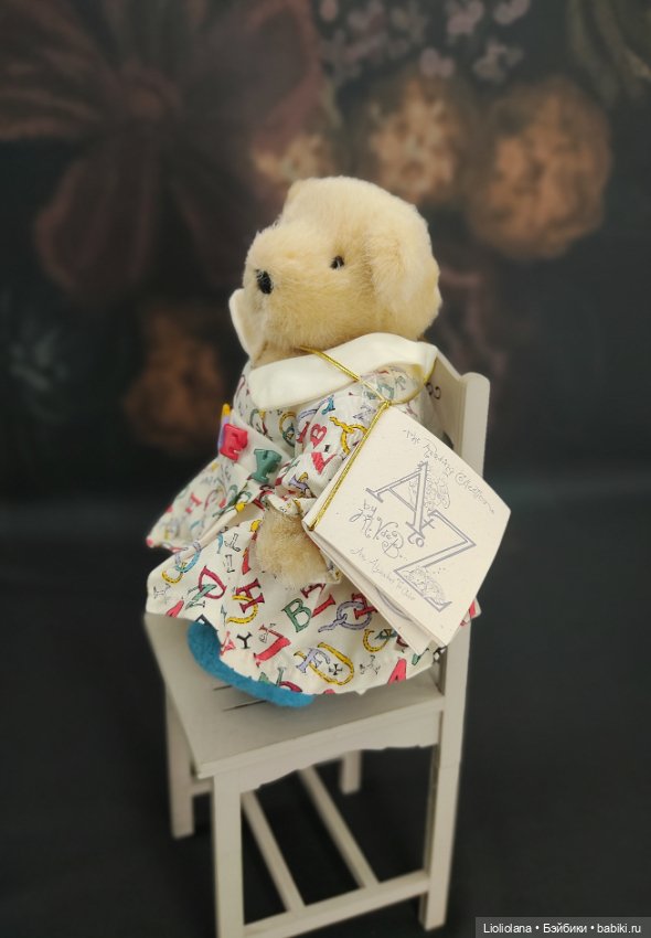 Мишка Muffy Vanderbear. Азбука. 1996 год. 17 см (фото 4)