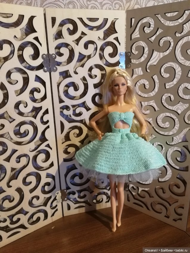 Платье для кукол 1/6 — Одежда для кукол (фото 2)