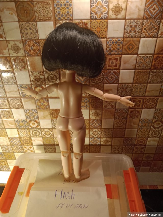 Тело шарнирное( подходит Паолкам,Джолинам и тд)+ голова Белоснежки (фото 9)