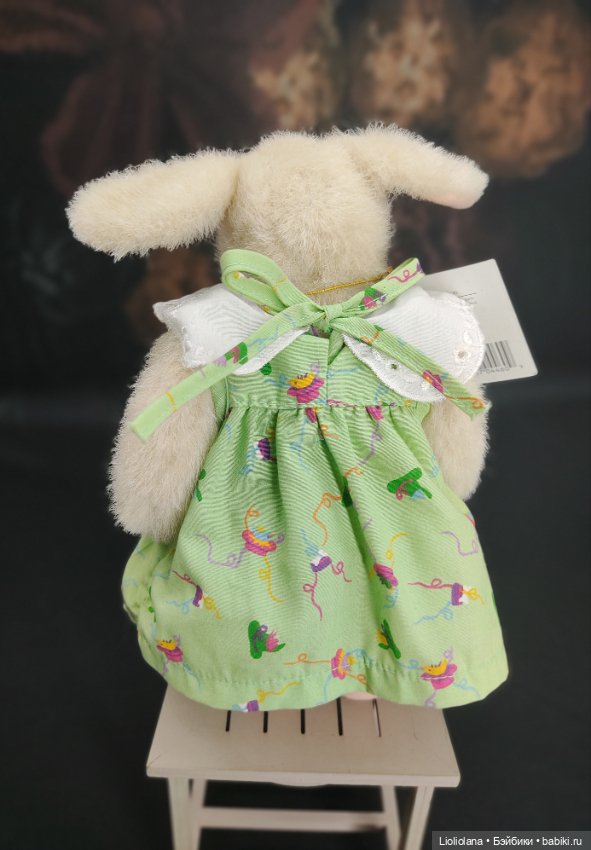 Кролик Hoppy Vanderhare. Весенние шляпки. 20 см (фото 5)