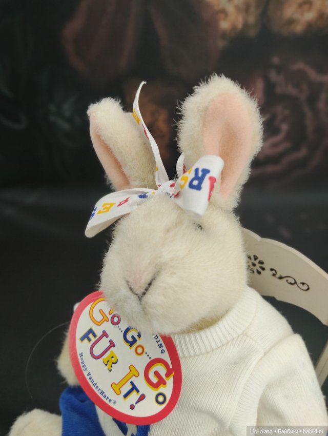 Кролик Hoppy Vanderhare,друг мишек Muffy. Чирлидер (фото 8)