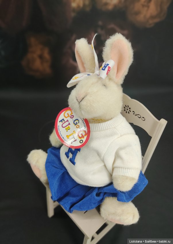 Кролик Hoppy Vanderhare,друг мишек Muffy. Чирлидер (фото 9)