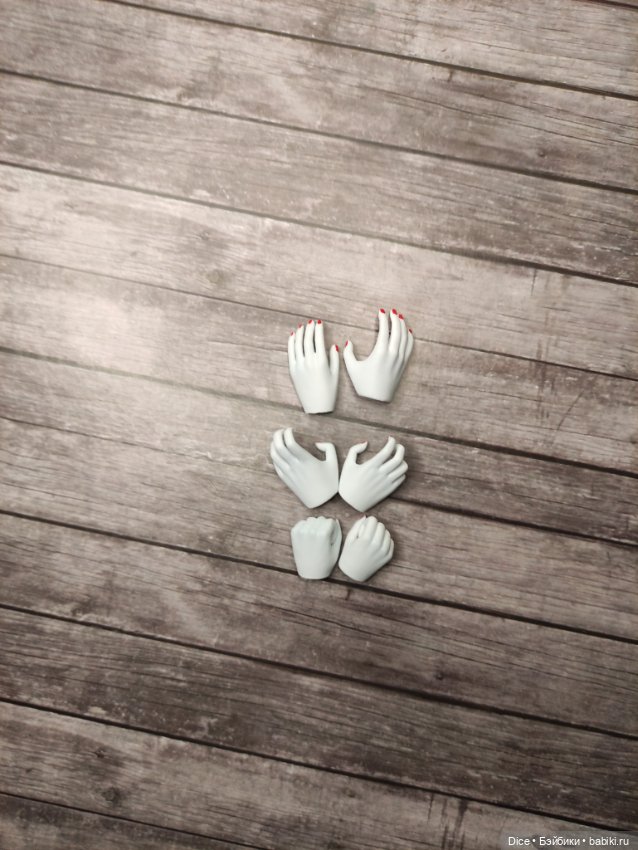 Руки, сменные кисти 1/6 — Части шарнирных кукол (не BJD) (фото 3)