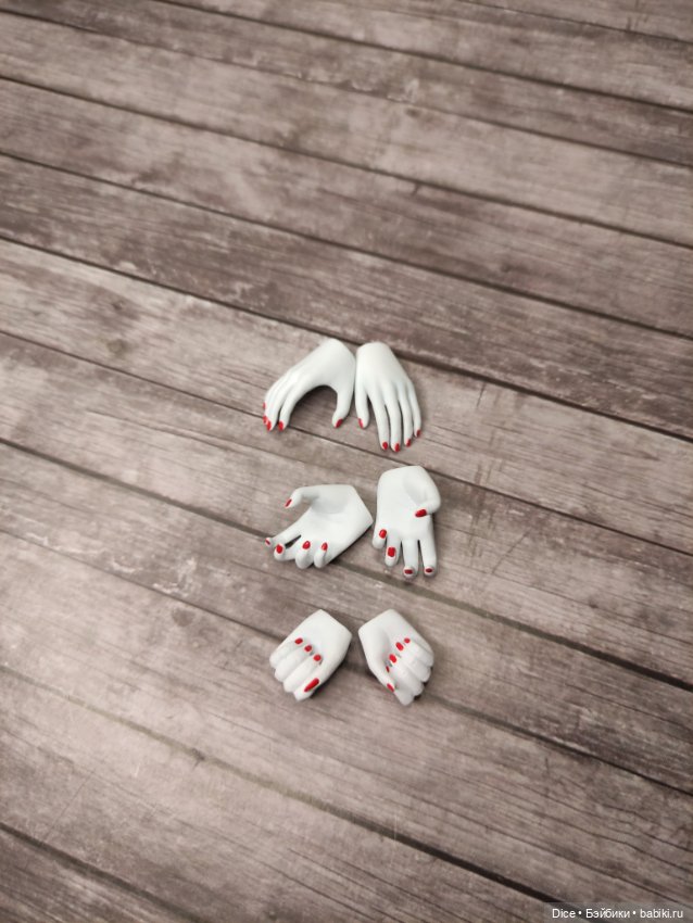 Руки, сменные кисти 1/6 — Части шарнирных кукол (не BJD) (фото 5)