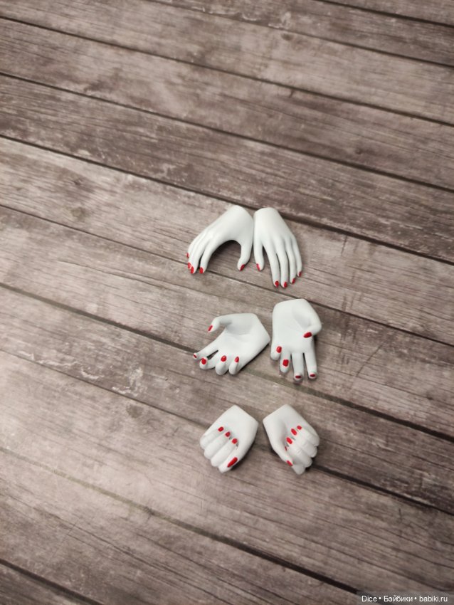 Руки, сменные кисти 1/6 — Части шарнирных кукол (не BJD) (фото 4)