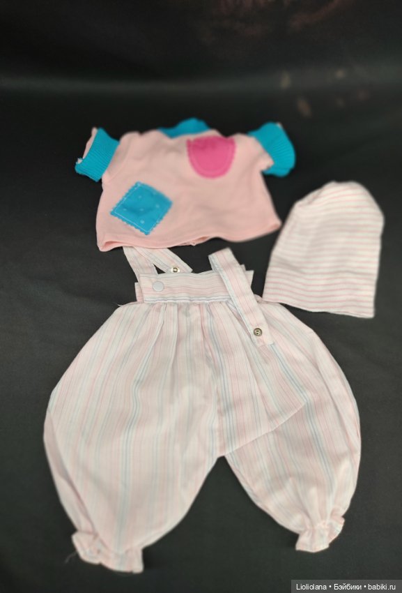 Винтажный аутфит для кукол 35-ти см