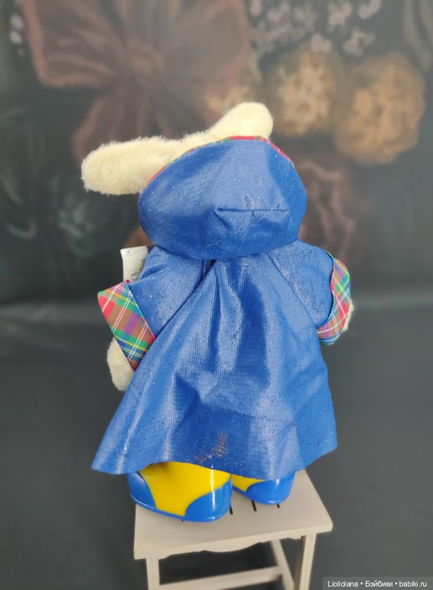 Кролик Hoppy Vanderbear. Дождливый день.1992 год. 20 см (фото 4)
