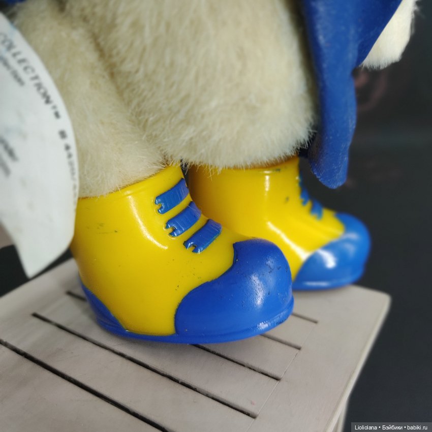 Кролик Hoppy Vanderbear. Дождливый день.1992 год. 20 см (фото 6)