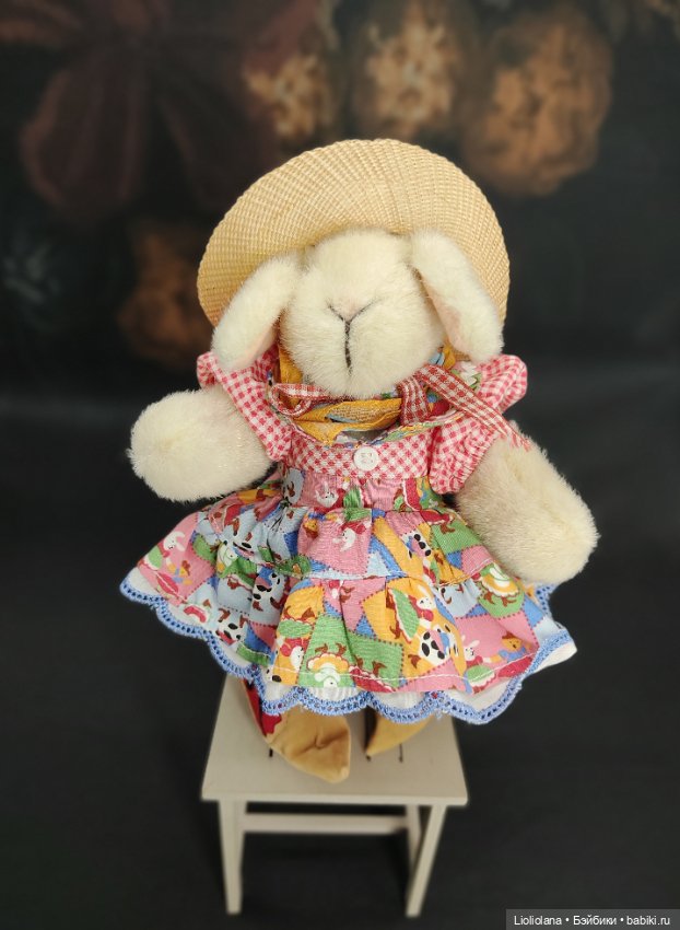 Кролик Hoppy Vanderhare. Девушка Ковбой. 1990 год. Винтаж. 20 см (фото 8)