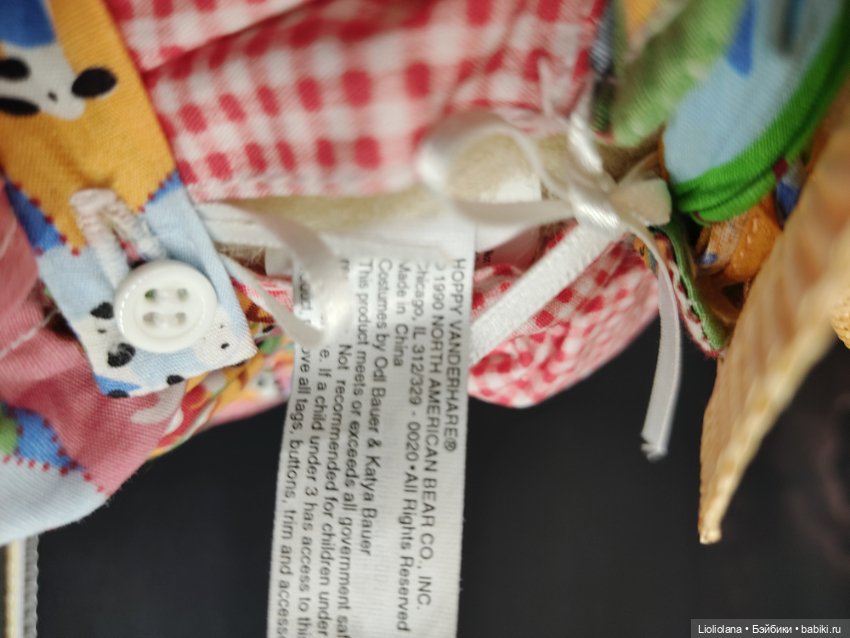 Кролик Hoppy Vanderhare. Девушка Ковбой. 1990 год. Винтаж. 20 см (фото 9)