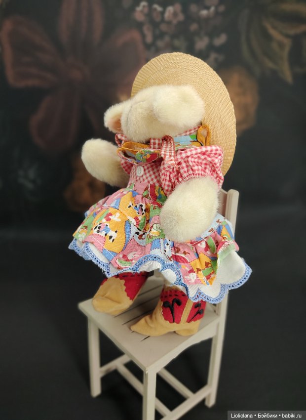 Кролик Hoppy Vanderhare. Девушка Ковбой. 1990 год. Винтаж. 20 см (фото 6)