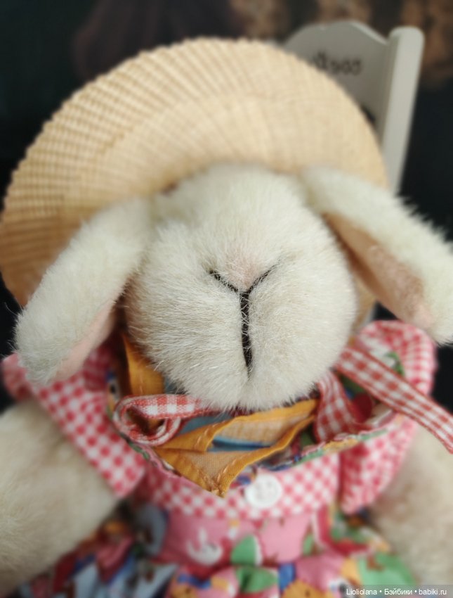 Кролик Hoppy Vanderhare. Девушка Ковбой. 1990 год. Винтаж. 20 см (фото 3)