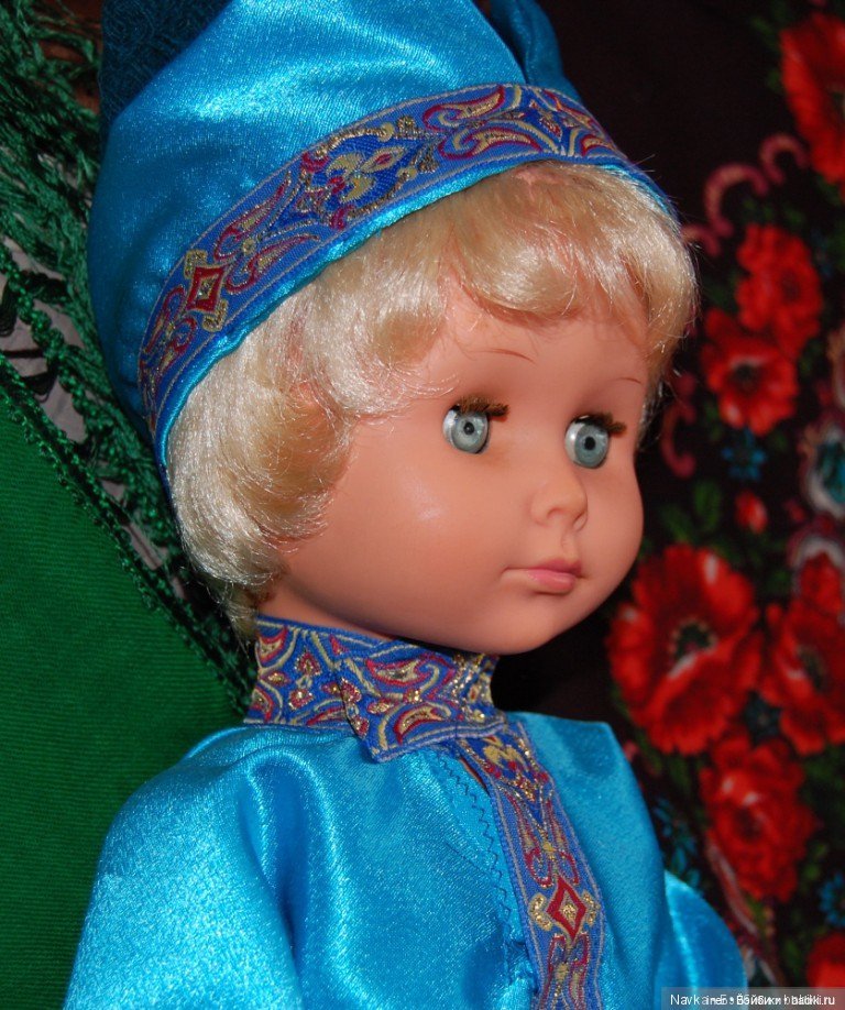 Куклы ГДР в сказочных образах. Иван-царевич и Царевна-лягушка