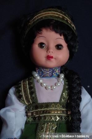 Куклы ГДР в сказочных образах. Иван-царевич и Царевна-лягушка (фото 2)