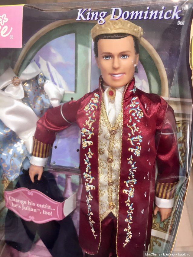 King Dominic Ken The Princess and Pauper Barbie 719773