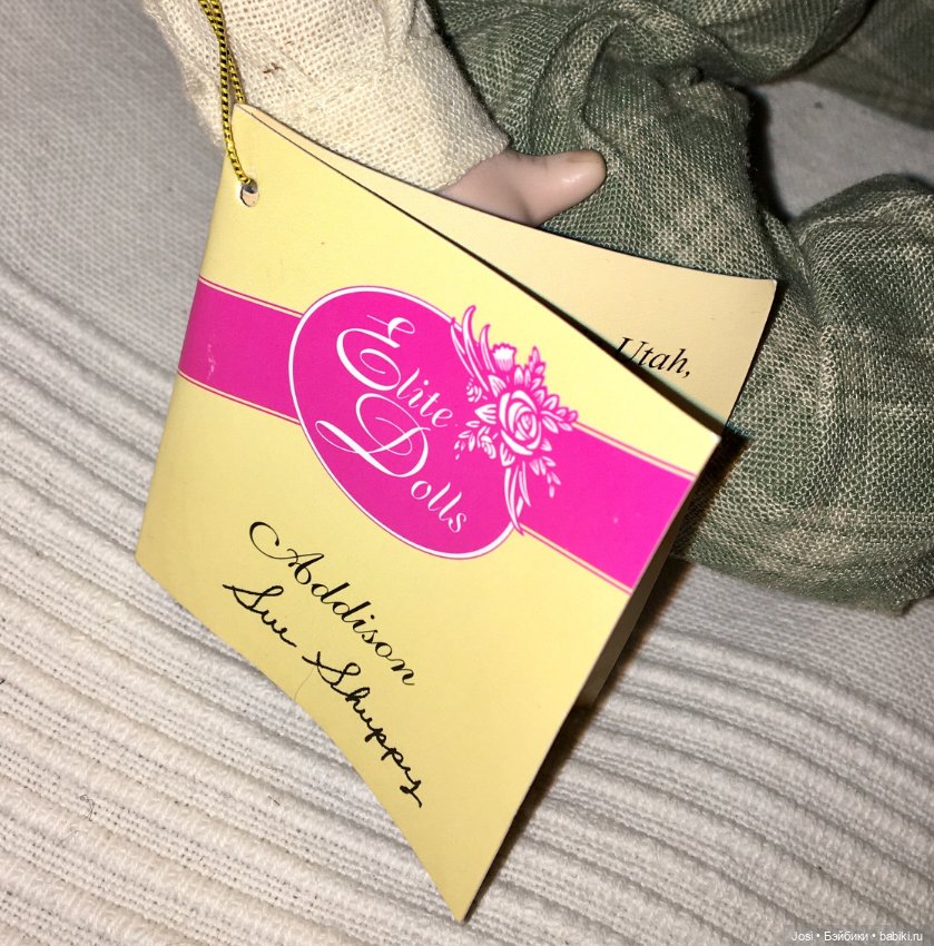 Addison от Sue Shuppy — Фарфоровые куклы (фото 8)