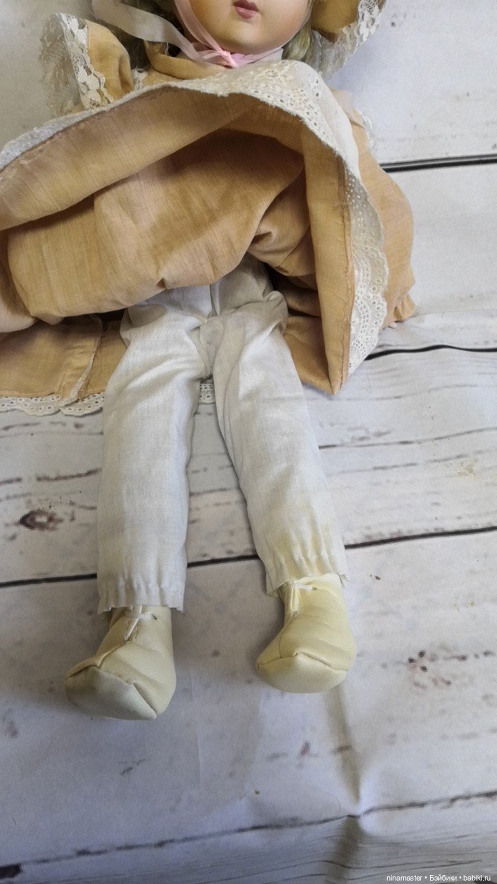 Винтажная фарфоровая куколка из Германии (фото 6)