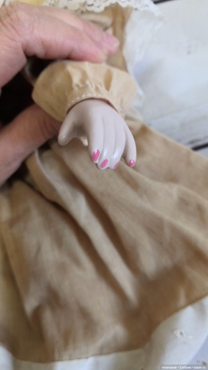 Винтажная фарфоровая куколка из Германии (фото 9)