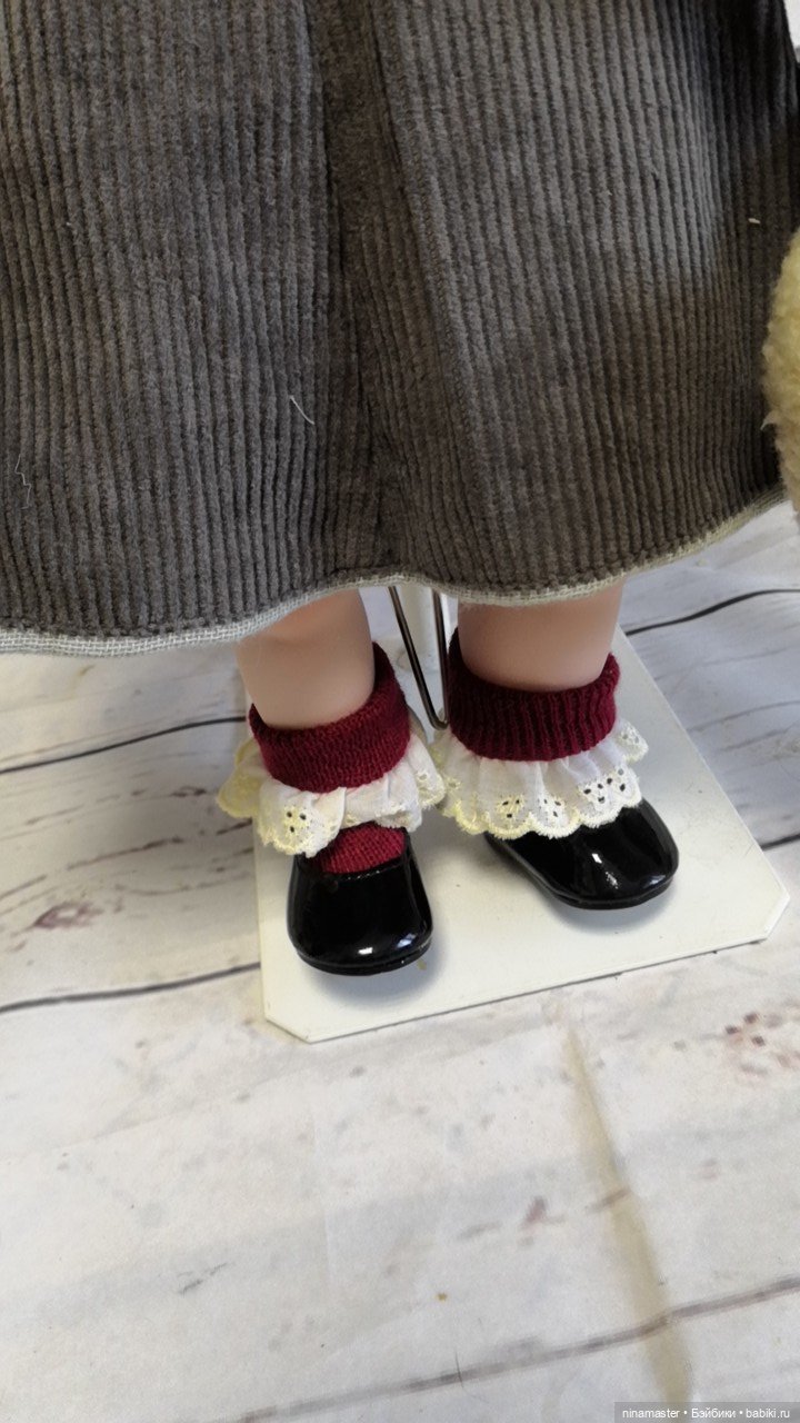 Большая винтажная фарфоровая кукла из Германии (фото 6)