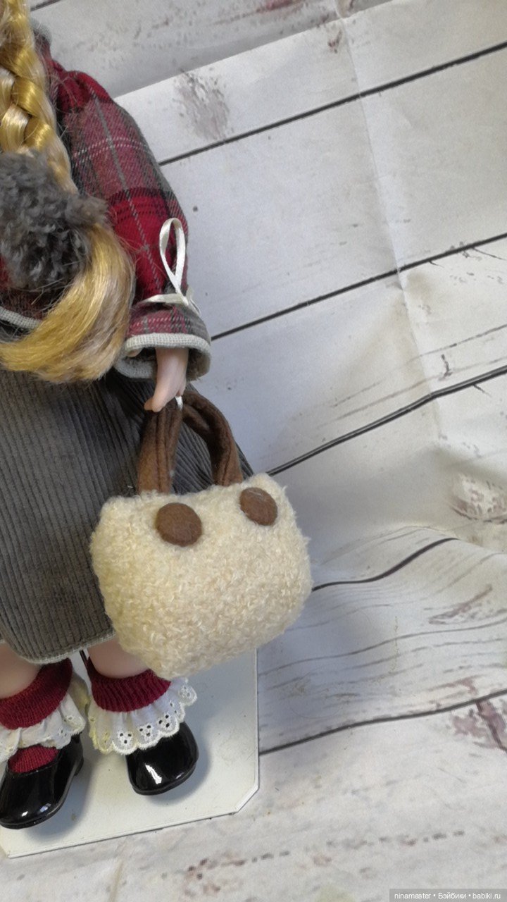 Большая винтажная фарфоровая кукла из Германии (фото 5)